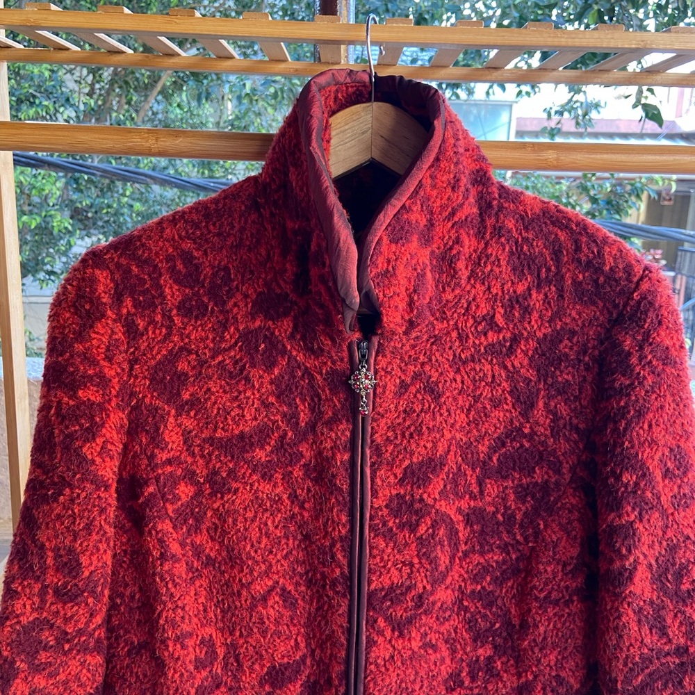 Warm Wool Coat. Size - M - Picture 3 of 12